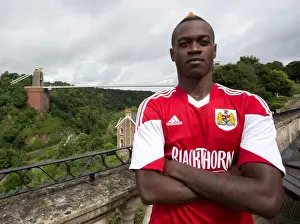 Head Shot Prints: Bristol City Football Team at Avon Gorge Hotel with Clifton Suspension Bridge Backdrop: Toby Ajala's Portrait