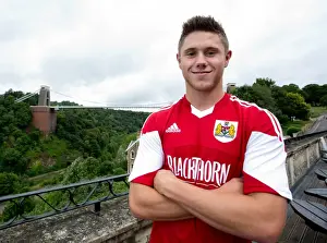 Head Shot Prints: Bristol City Football Team: Head Shots with Brendan Moloney Near Clifton Suspension Bridge