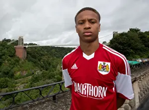 Head Shot Prints: Bristol City Football Team: Intense Focus with Bobby Reid at Avon Gorge Hotel, 2013