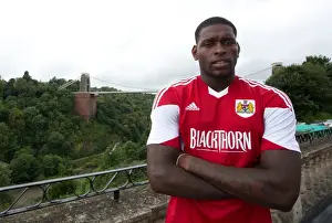 Head Shot Prints: Bristol City Football Team: Jay Emmanuel-Thomas at Avon Gorge Hotel - July 2013 (Team Photo)
