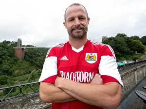 Head Shot Prints: Bristol City Football Team: Louis Carey's Portrait at Avon Gorge Hotel (July 2013)