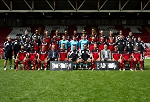 Images Dated 9th August 2012: Bristol City Football Team: Pre-Season Photo Shoot at Ashton Gate Stadium (2012-13)