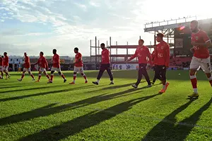 Framed Print : Bristol City Football Team Warming Up Before Kick-off Against Preston North End (Nizaam Jones, 2014) Framed Print : Bristol City Football Team Warming Up Before Kick-off Against Preston North End (Nizaam Jones, 2014)