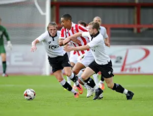Pre Season Prints: Bristol City Footballers Wade Elliott