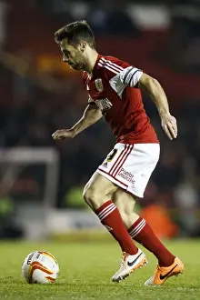 Gate Prints: Bristol City Forward Sam Baldock in Action during Bristol City vs Port Vale