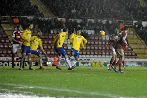 Bristol City V Coventry City Prints: Bristol City Forward Wes Burns Scores the Winning Goal Against Coventry City in Sky Bet League One