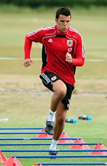 Bristol City Goalkeeper, Stephen Henderson in pre-season training - Photo mandatory by-line