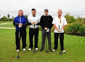 Images Dated 4th October 2011: Bristol City Golf Day with the First Team: A Swing into Football (Season 11-12)