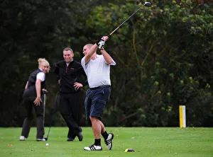 Bristol City Golf Day Prints: Bristol City Golf Day with the First Team - Season 11-12