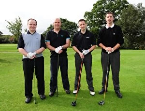Bristol City Golf Day Collection: Bristol City Golf Day with the First Team - Season 11-12