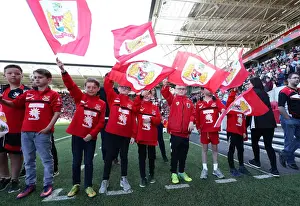 Bristol City Honors Barnsley: Sky Bet Championship Match at Ashton Gate (22-04-2017)