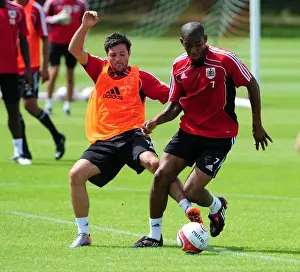 Bristol City: Ivan Sproule vs. Marvin Elliott - Intense Training Battle