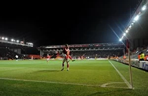 Images Dated 10th February 2015: Bristol City: Joe Bryan and Matt Smith Celebrate Win Against Port Vale