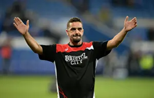 Bristol City Kit Man Scott Murray at Cardiff City Stadium during Cardiff City vs. Bristol City Championship Match, October 14, 2016