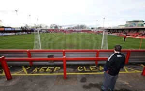 Images Dated 8th December 2013: Bristol City at The Lamb Ground during FA Cup Second Round (08.12.2013) - General View