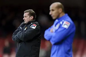 Bristol City V Stevenage Prints: Bristol City Leads Stevenage 2-0: Graham Westley Ponders Over Turnaround