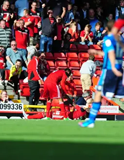 Bristol City V Leeds United Prints: Bristol City: Liam Fontaine