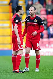 Bristol City: Louis Carey and Brendan Maloney Pre-Game Conversation, Ashton Gate, 2013 (Bristol City vs Ipswich Town, Championship)