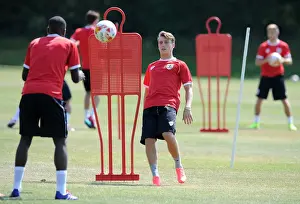 Training - 2 July 2014 Prints: Bristol City: Luke Freeman's First Pre-Season Training Session - July 2014