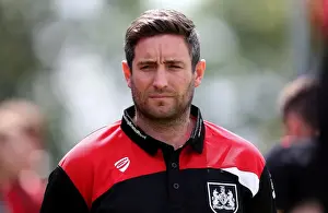 The Grove Prints: Bristol City Manager Lee Johnson at Hengrove Athletic Pre-season Friendly, July 2016