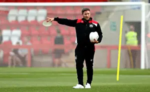 Framed Print : Bristol City Manager Lee Johnson Leads Pre-Season Warm-Up at Abbey Business Stadium (Cheltenham Town vs. Bristol City) Framed Print : Bristol City Manager Lee Johnson Leads Pre-Season Warm-Up at Abbey Business Stadium (Cheltenham Town vs. Bristol City)