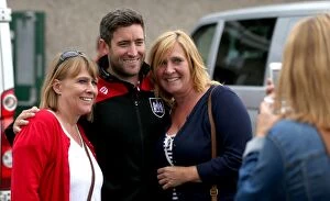 Images Dated 10th July 2016: Bristol City Manager Lee Johnson Poses at Hengrove Athletic Pre-Season Friendly