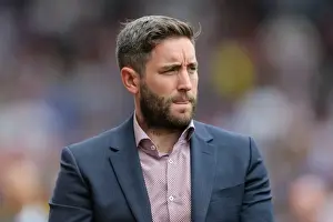 Bristol City V Aston Villa Prints: Bristol City Manager Lee Johnson's Focus: Aston Villa Showdown at Ashton Gate Stadium (August 2016)