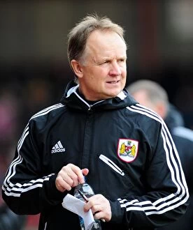 Images Dated 23rd February 2013: Bristol City Manager Sean O'Driscoll Leads Team Against Barnsley, 23rd February 2013