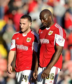 Bristol City V Swindon Town Prints: Bristol City: Martin Paterson and Nyron Nosworthy Make Debut Against Swindon Town