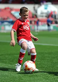 Bristol City Mascot at Ashton Gate - Sky Bet Championship Match Against Brentford