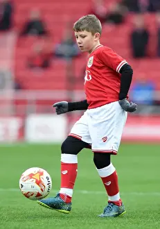 Middlesbrough Prints: Bristol City Mascot at Ashton Gate Stadium for Sky Bet Championship Game vs Middlesbrough (January 16)