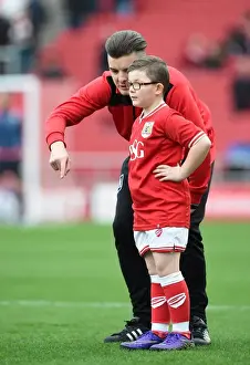 Middlesbrough Prints: Bristol City Mascot at Ashton Gate Stadium for Sky Bet Championship Match vs Middlesbrough (January 16)