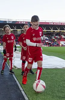 Bristol City Mascot's Thrill at Ashton Gate before Championship Showdown against Reading