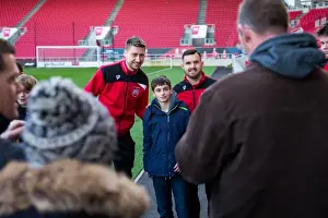 Bristol City: Meet Jens Hegeler and Bailey Wright During Bristol City vs Rotherham United at Ashton Gate Stadium, 2017