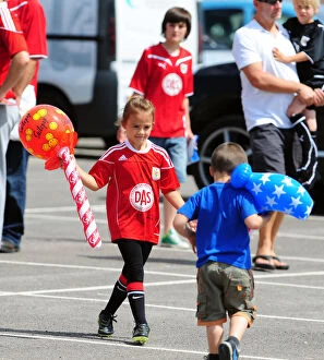Images Dated 25th July 2010: Bristol City Open Day: A Glimpse into Season 10-11 First Team Training