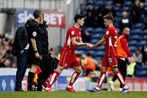 Images Dated 17th April 2017: Bristol City: Paterson Out, O'Dowda In - Blackburn Rovers vs