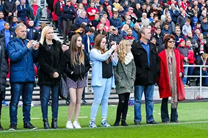 Bristol City V Blackburn Rovers Prints: Bristol City Pays Tribute: A Minutes Silence for Gerry Gow - Sky Bet EFL Championship (Bristol City v Blackburn Rovers)