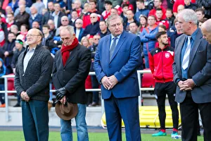 Bristol City V Blackburn Rovers Prints: Bristol City Pays Tribute