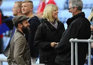 Coventry City V Bristol City Prints: Former Bristol City Player Louis Carey Engages with Fans at Coventry Arena During Bristol City vs Coventry City Match