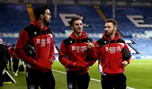 Leeds United V Bristol City Prints: Bristol City Players Arrive at Elland Road Ahead of Leeds United Clash
