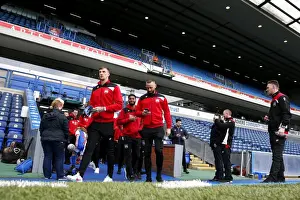 Blackburn Rovers V Bristol City Prints: Bristol City Players Arrive at Ewood Park Ahead of Blackburn Rovers Clash, 17th April 2017