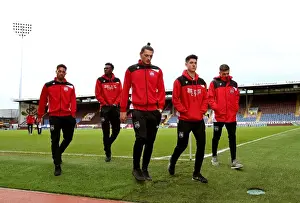 Burnley V Bristol City Prints: Bristol City Players Arrive at Turf Moor Ahead of Burnley Showdown, FA Cup 2017