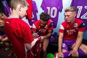 Bristol Manor Farm V Bristol City Prints: Bristol City Players Freddie Hinds