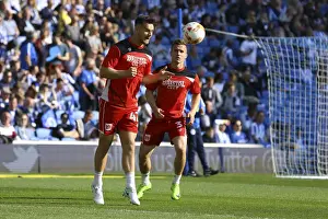 Framed Print : Bristol City Players Warm Up Ahead of Sky Bet Championship Clash at Amex Stadium (Brighton & Hove Albion vs. Bristol City) Framed Print : Bristol City Players Warm Up Ahead of Sky Bet Championship Clash at Amex Stadium (Brighton & Hove Albion vs. Bristol City)