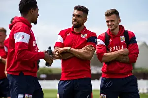 Bristol City Players Watch as Manor Farm and Bristol Clash in Pre-Season Friendly (09/07/2017)