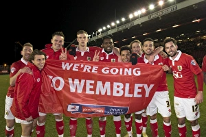 Bristol City V Gillingham JPT Prints: Bristol City Reaches Wembley: Celebrating Victory Over Gillingham in the Johnstone's Paint Trophy Southern Final