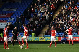 Shrewsbury Town V Bristol City Prints: Bristol City Regroups After Conceding Goal in Shrewsbury Town Match, 2014