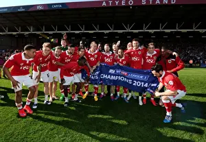 Bristol City Rejoice: League One Championship Glory at Ashton Gate