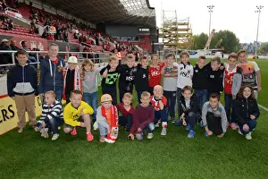 Bristol City Squad vs MK Dons - Sky Bet Championship Group Photo (October 2015)