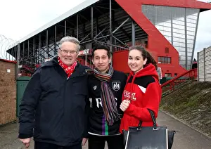 Charlton V Bristol City Prints: Bristol City Supporters Gather at The Valley Ahead of Charlton Athletic Clash
